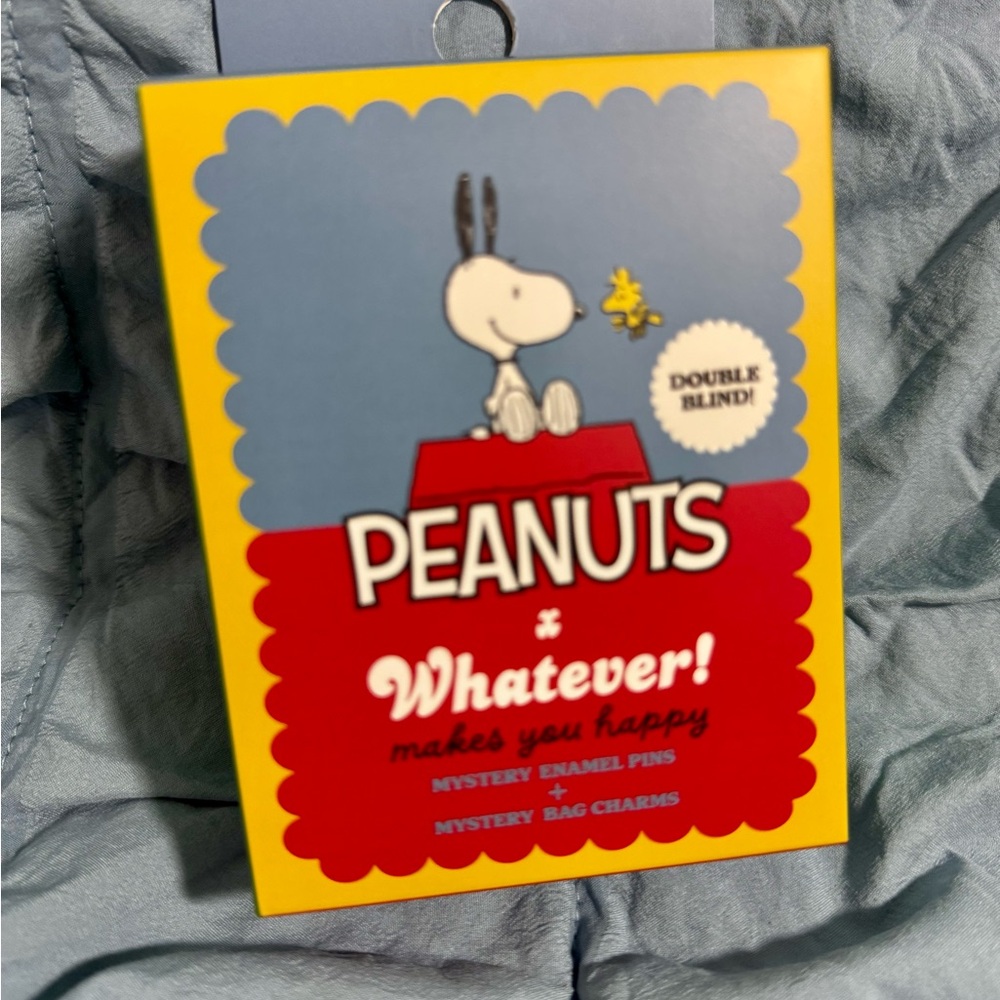 Peanuts Yellow and Red Kids Accessory Bag